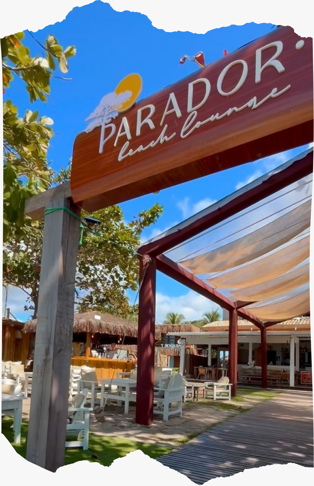 Ambiente do Parador 7 Praia